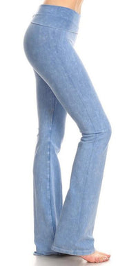 Light Denim Blue Yoga Pants